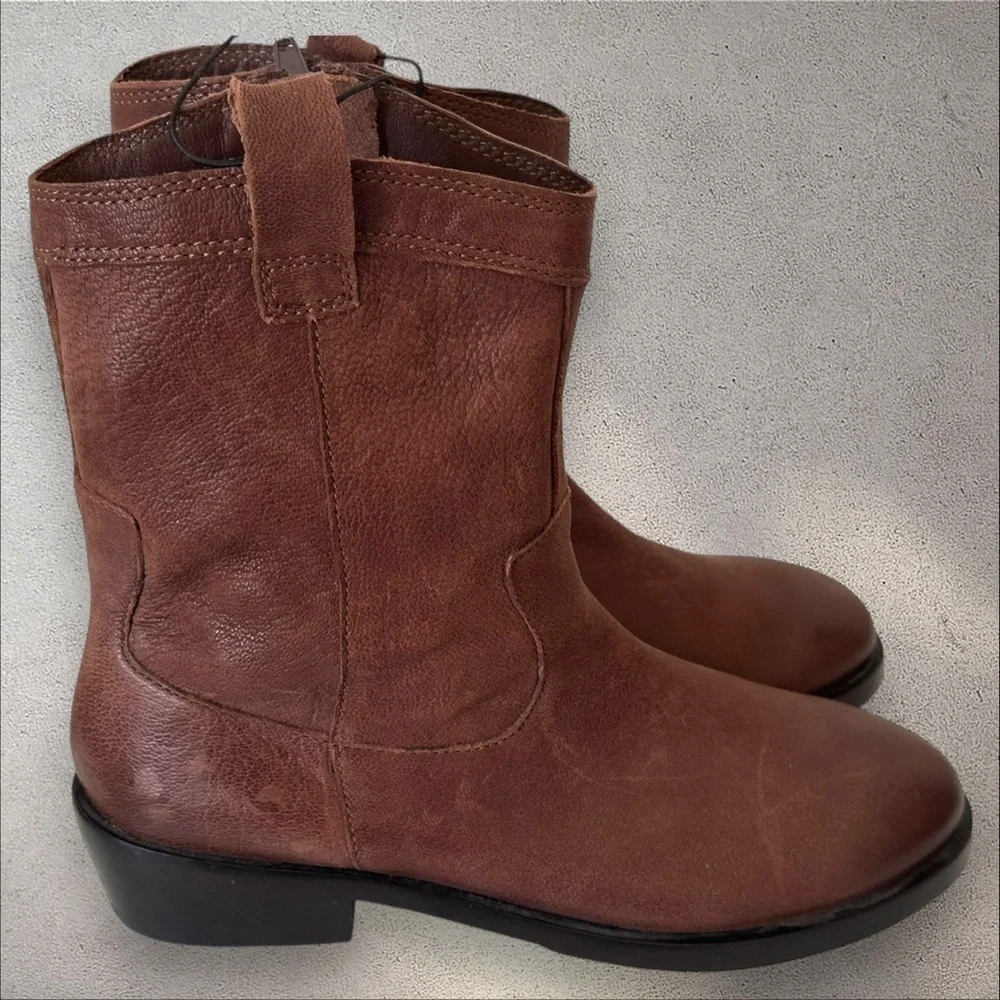 Zara Kids Cowboy/Western Brown Ankle Boots (SH100)
